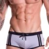 0809 SPORT SWIM BOXER BLACK-GRAY -Jor Tienda de ventas 0086 SPORT BOXER GRAY BLACK