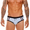 1676 OLIMPIC SWIM BRIEF LIGHT BLUE