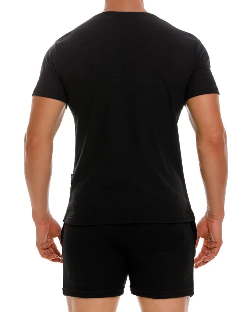 2213 PARMA T-SHIRT BLACK 4 2213 PARMA T-SHIRT BLACK - Imagen 2