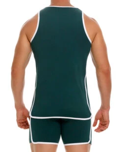 2135 WIMBLEDOM TANK TOPGREEN -Jor Tienda de ventas 2135 WIMBLEDON TANK TOP GREEN 3