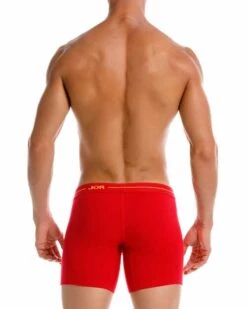2145 DAILY LONG BOXER RED -Jor Tienda de ventas 2145 DAILY LONG BOXER RED 3