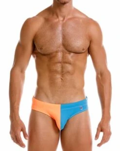 2169 MIX SWIMWEARORANGE/TURQUOISE