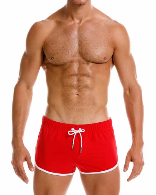 2204 RETRO MINI SHORT RED 4 2204 RETRO MINI SHORT RED - Imagen 2