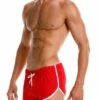 2204 RETRO MINI SHORT RED