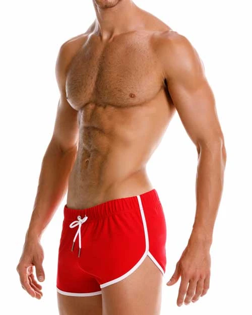 2204 RETRO MINI SHORT RED 3 2204 RETRO MINI SHORT RED