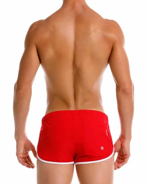 2204 RETRO MINI SHORT RED 5 2204 RETRO MINI SHORT RED - Imagen 3
