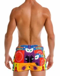2207 CARNIVAL MINI SHORT PRINTED -Jor Tienda de ventas 2207 CARNIVAL SHORT 3