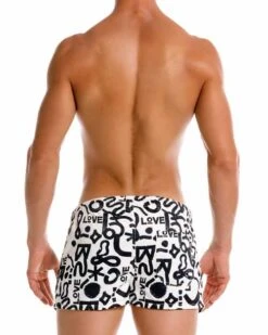 2208 LOVE MINI SHORT PRINTED 7 2208 LOVE MINI SHORT PRINTED -Jor Tienda de ventas 2208 LOVE SHORT 3