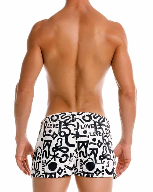 2208 LOVE MINI SHORT PRINTED 5 2208 LOVE MINI SHORT PRINTED - Imagen 3