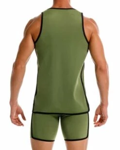 2218 WIMBLEDOM TANK TOPOLIVE 7 2218 WIMBLEDOM TANK TOPOLIVE -Jor Tienda de ventas 2217 WIMBLEDOM TANK TOP OLIVE 31