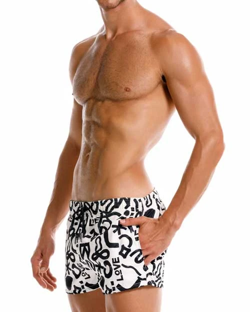 2208 LOVE MINI SHORT PRINTED 4 2208 LOVE MINI SHORT PRINTED - Imagen 2